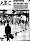 El paro en las portadas de ABC (1984)