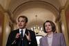 Zapatero, con Nancy Pelosi, visita el Capitolio