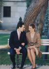 Su Alteza Real la infanta Elena se convirti&oacute; en la prometida de Jaime de Marichalar en una ceremonioa celebrada en el Palacio de la Zarzuela el 26 de noviembre de 1994