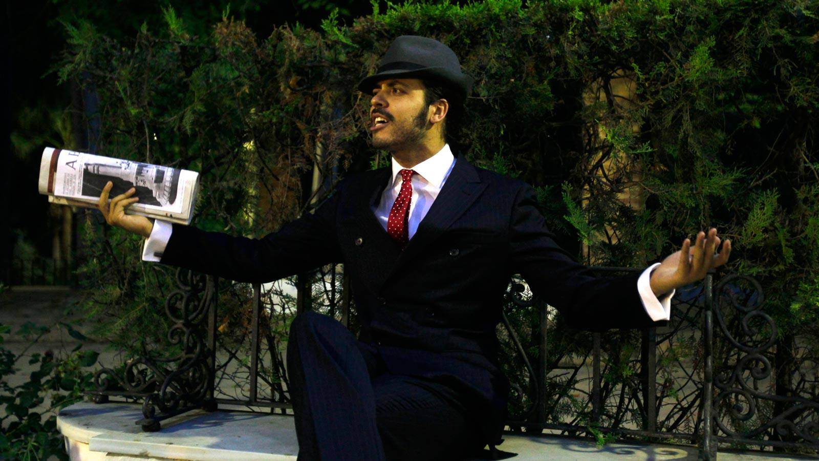 Recorrido de escenificación por el parque