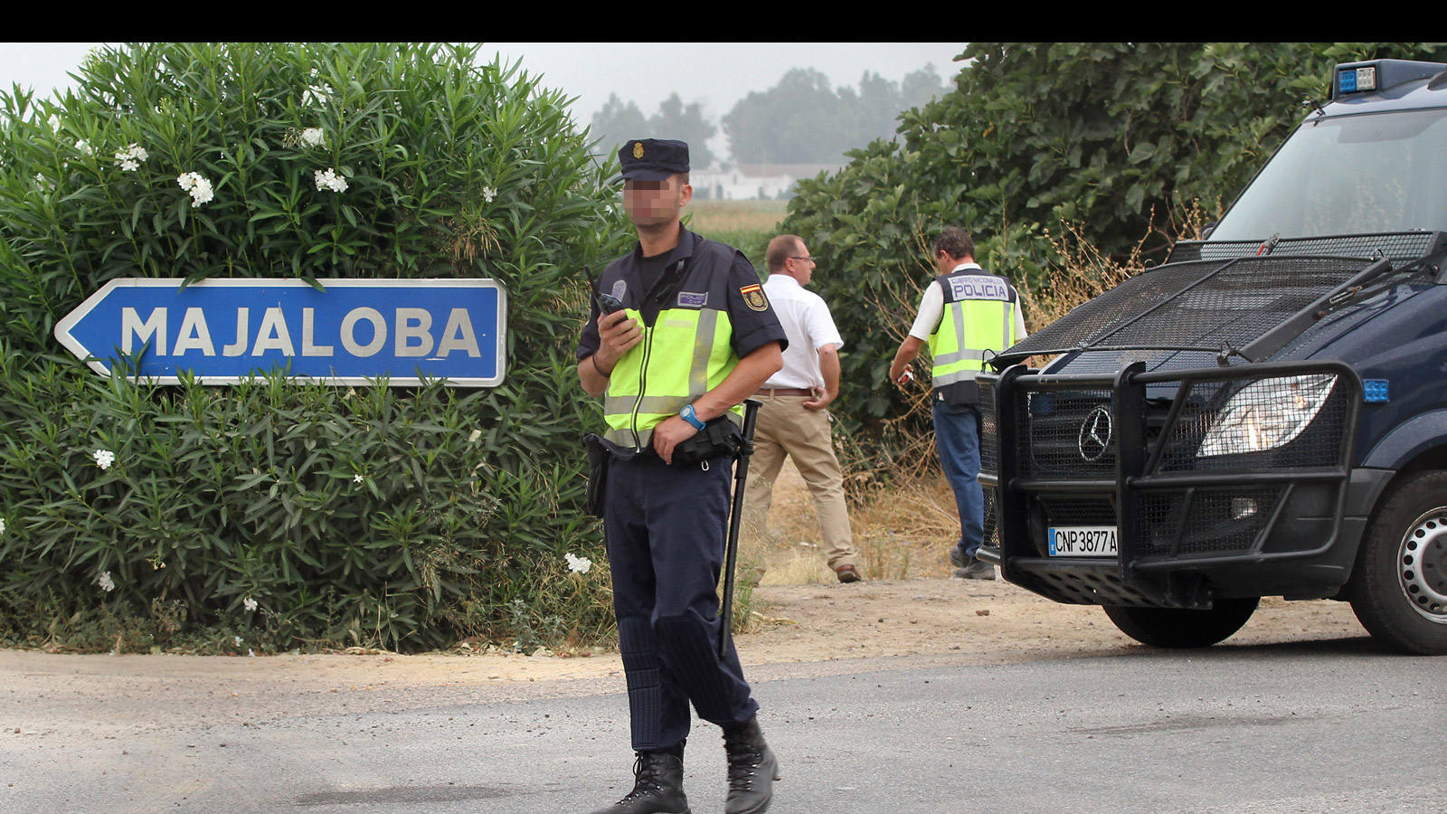 Las tareas de búsqueda de Marta del Castillo se reanudan en la finca de Majaloba, en La Rinconada, utilizando la técnica del georradar