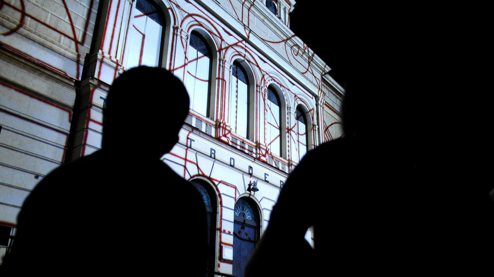 Bisagra, Rojas y Cambrón, escenario Lux Greco 2013