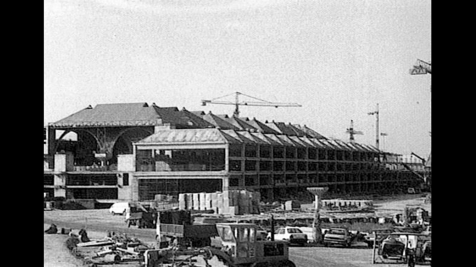 
Obras de la nueva terminal diseñada por Rafael Moneo
