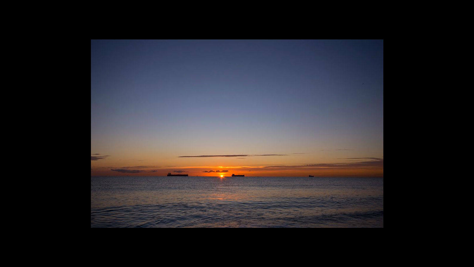 
Así amanece en este rincón gaditano
