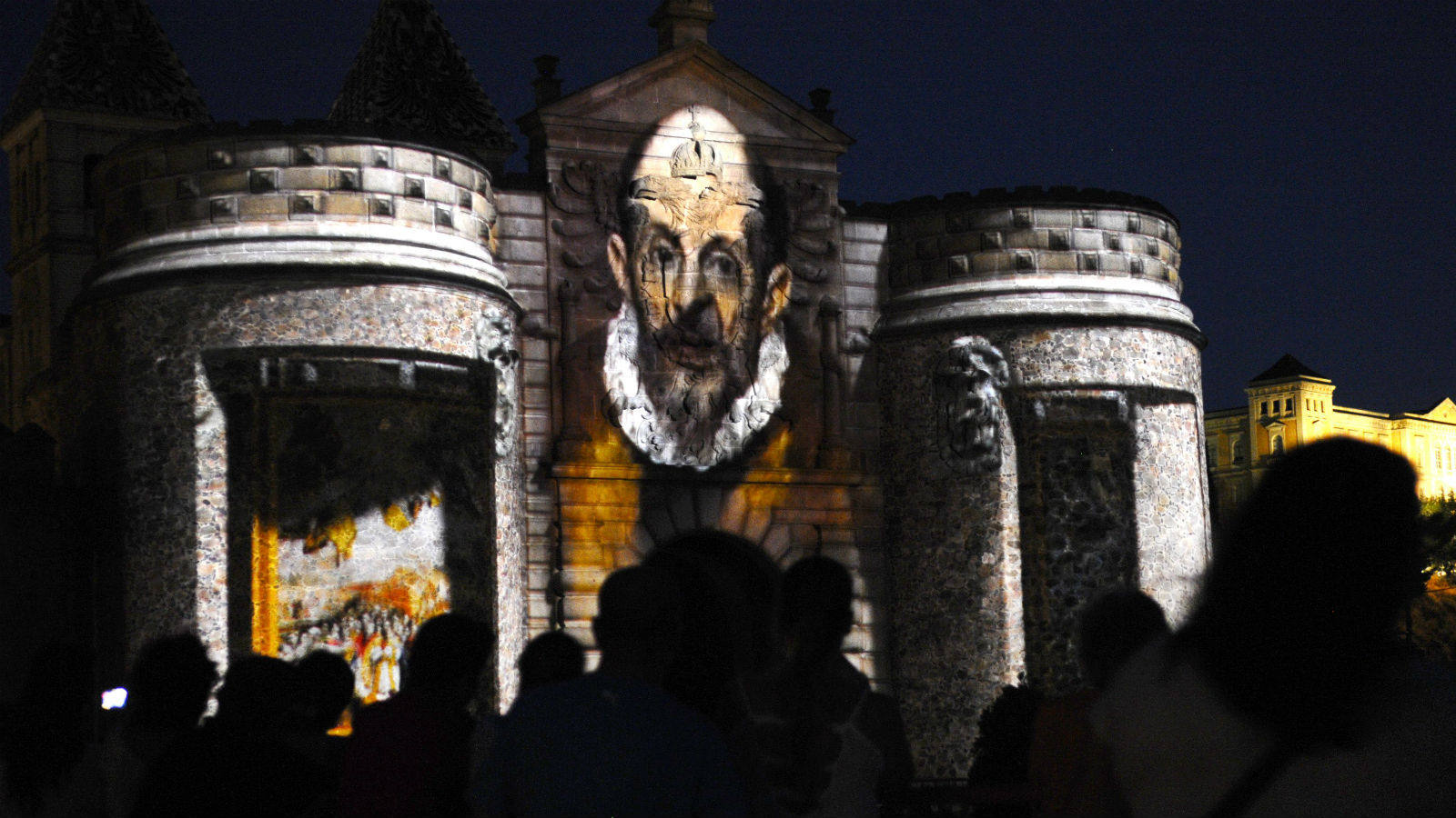 Bisagra, Rojas y Cambrón, escenario Lux Greco 2013