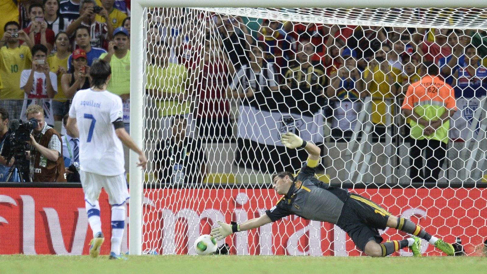 Bonucci falló el séptimo y Jesús Navas marcó el decisivo para sacar el billete a la final soñada contra Brasil en Maracaná