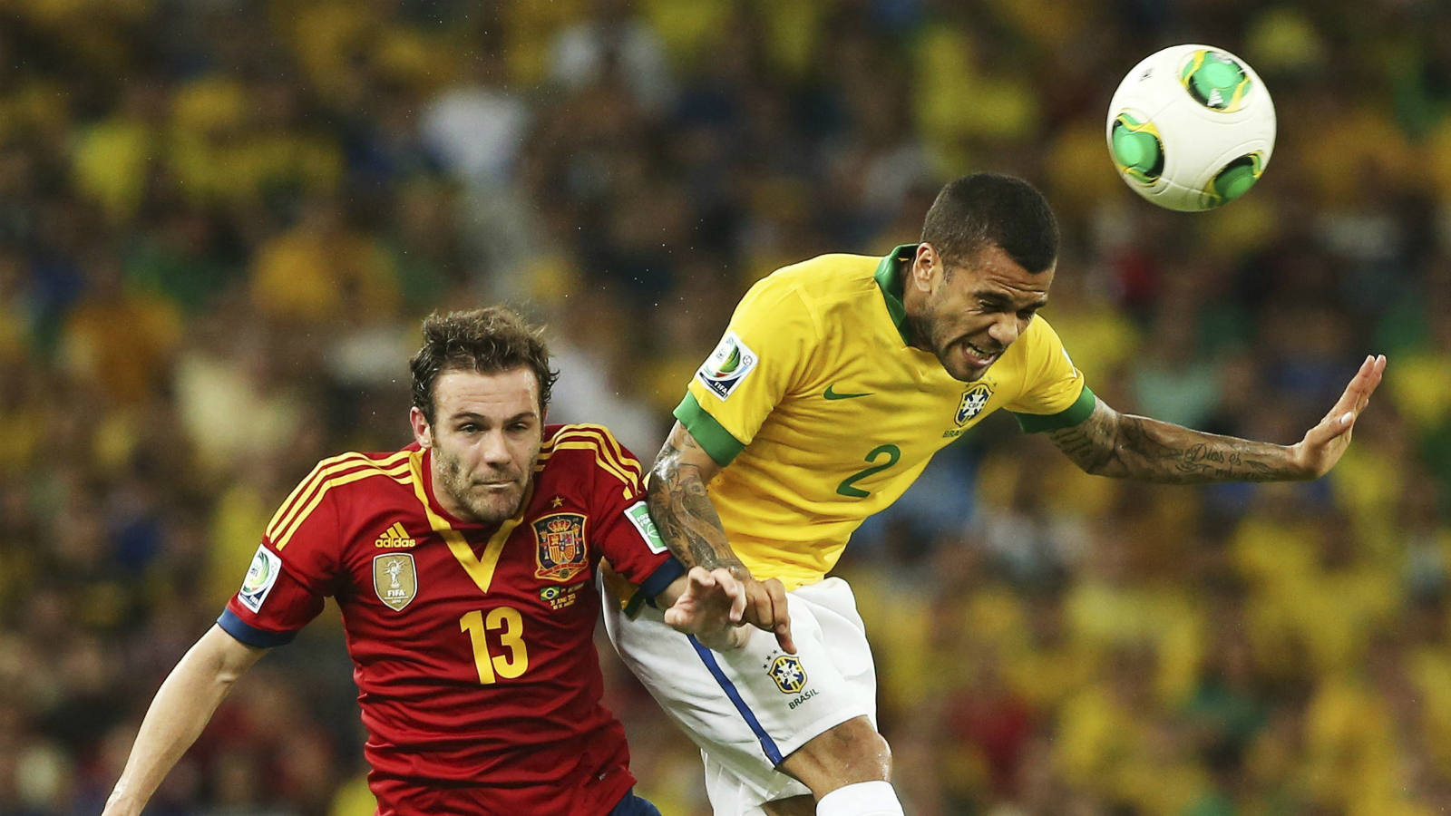 Las imágenes de la final entre Brasil y España