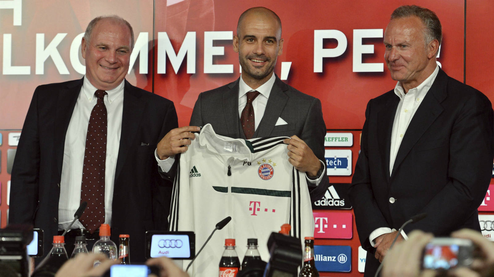Pep Guardiola, nuevo técnico del Bayern de Múnich
