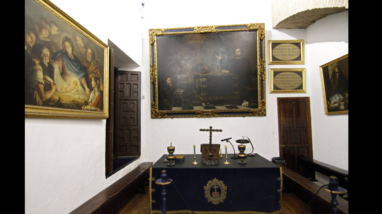 La visita pretende convertirse en una experiencia única a través del arte barroco que encierran las paredes del Hospital de la Caridad
