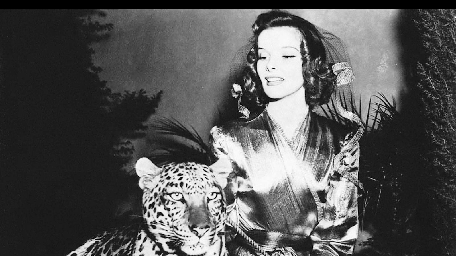 En «La fiera de mi niña» (1938), clásico de la comedia «screwball» de todos los tiempos.