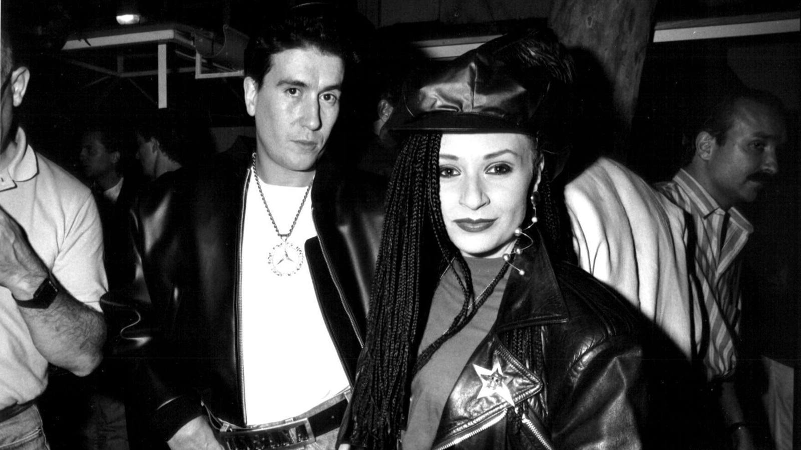 
Alaska y su manager Pito en 1988
