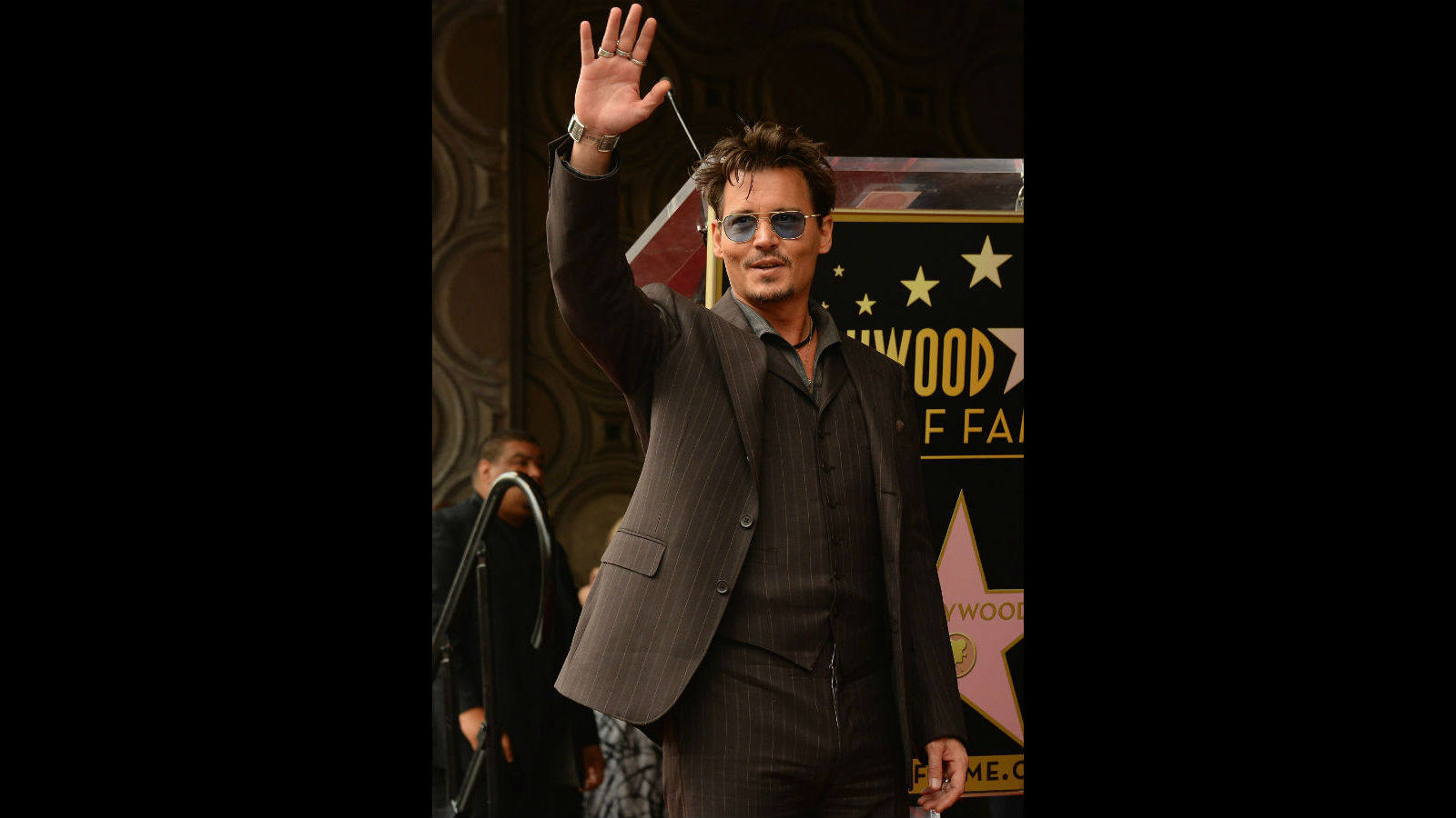 Y como imagen reciente, esta de 2013 en la que vemos a Johnny Depp en la celebración de Jerry Bruckheimer cuando fue honorado con un hueco en el paseo de la fama de Hollywood