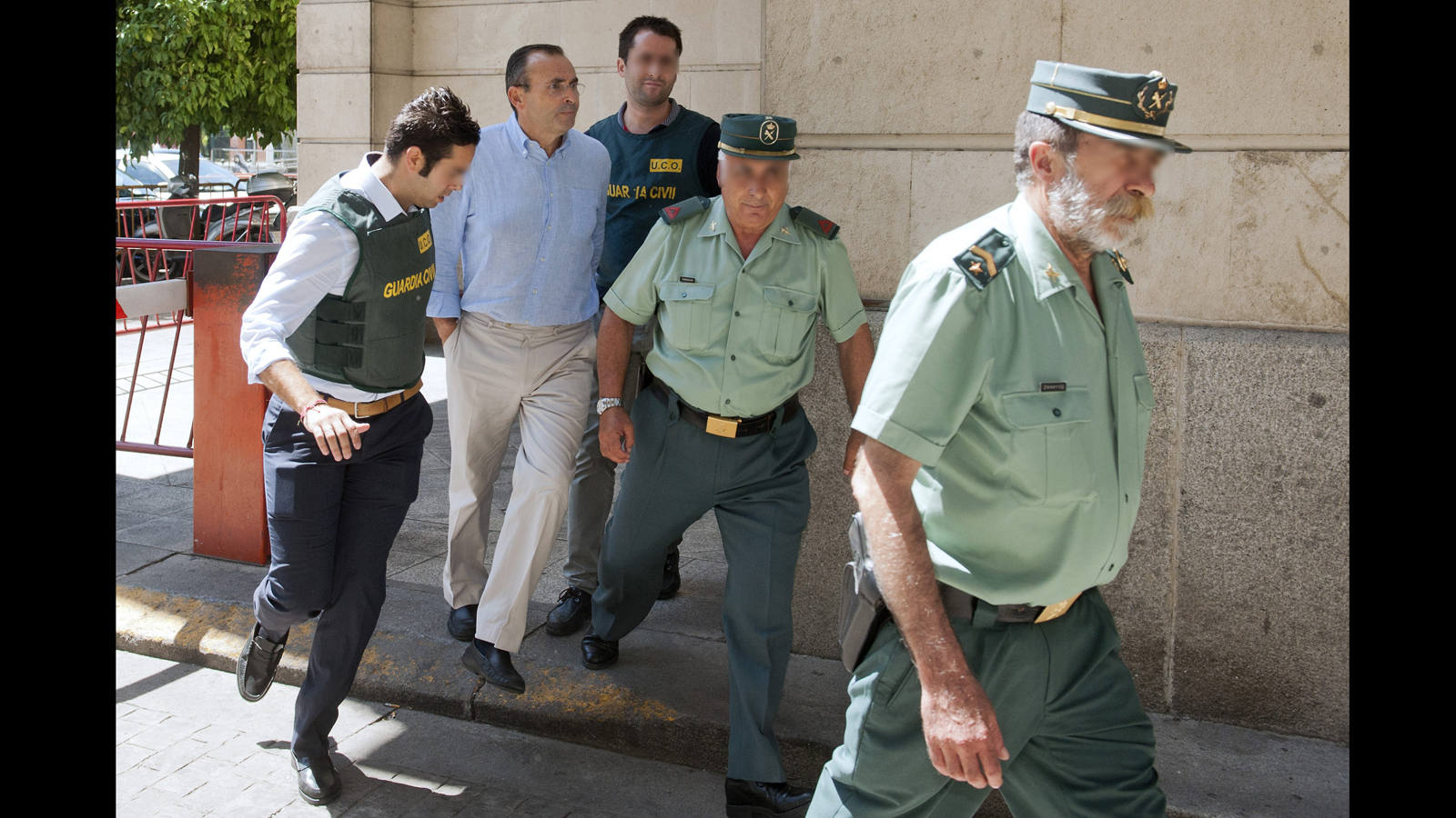 Los imputados por el Caso Madeja declararon en los juzgados ante la juez Alaya. En la imagen, el gerente de la empresa Fitonovo