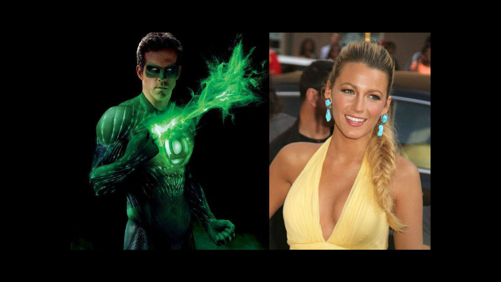 
Esta pareja de moda es la formada por Blake Lively y Ryan Reinolds, Linterna Verde
