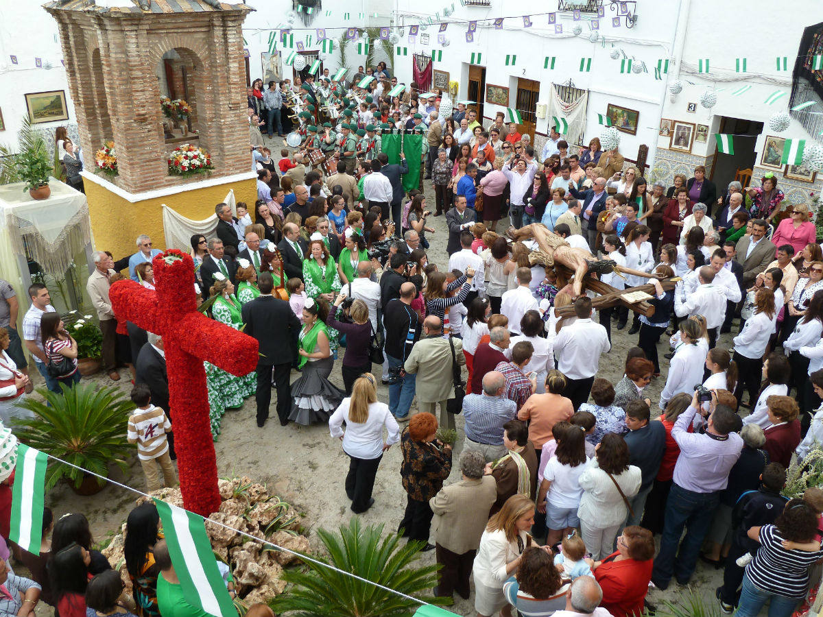Un momento del Día de la Cruz
