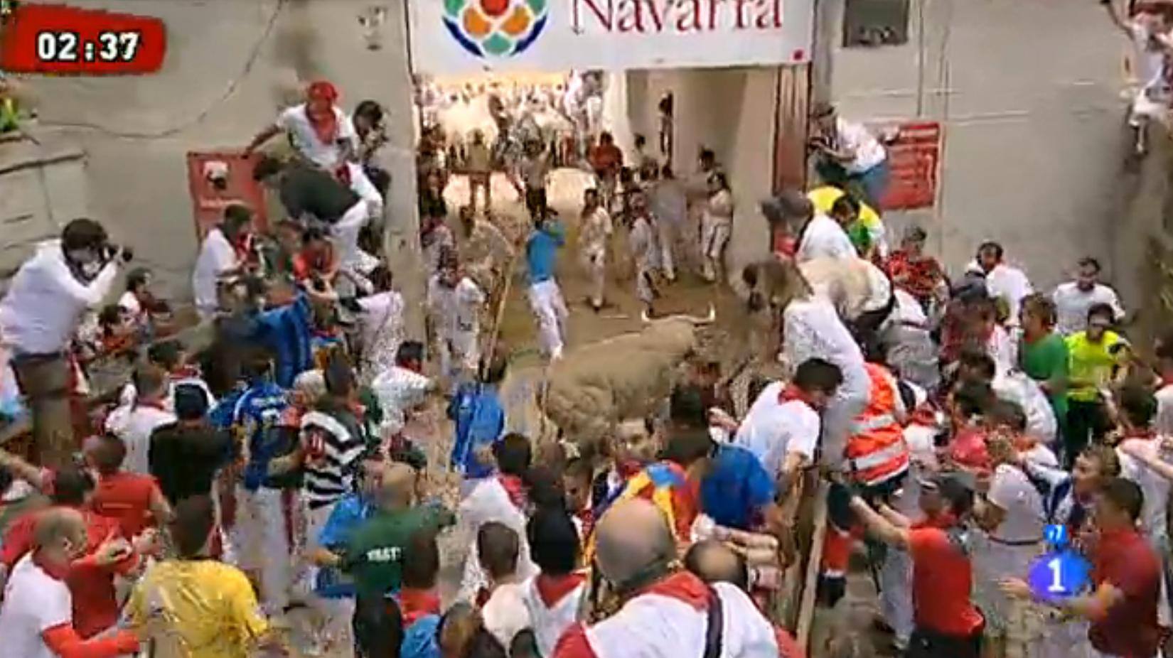 
Dramático séptimo encierro
