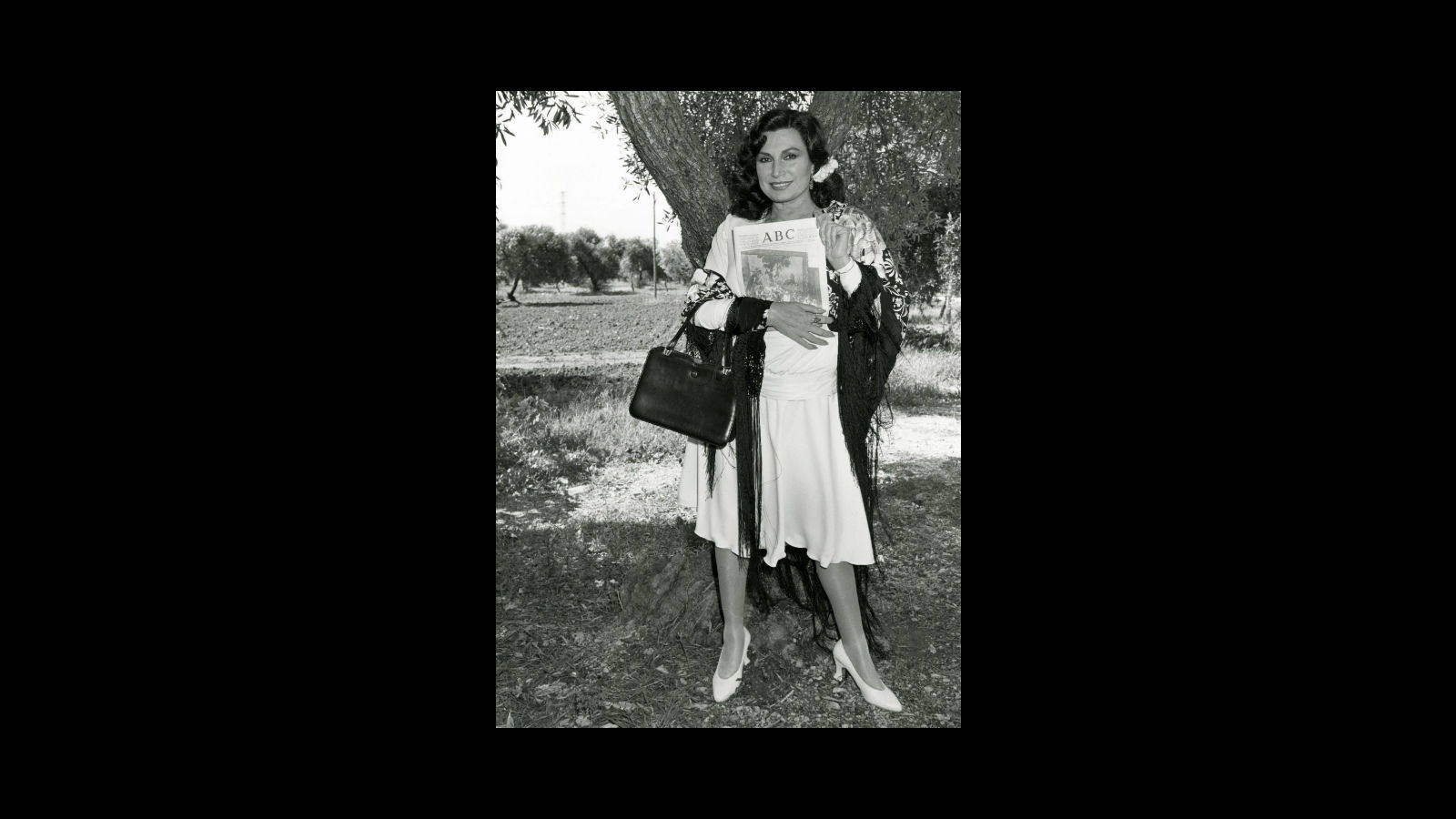 En 1993, Rocío Jurado posó para ABC