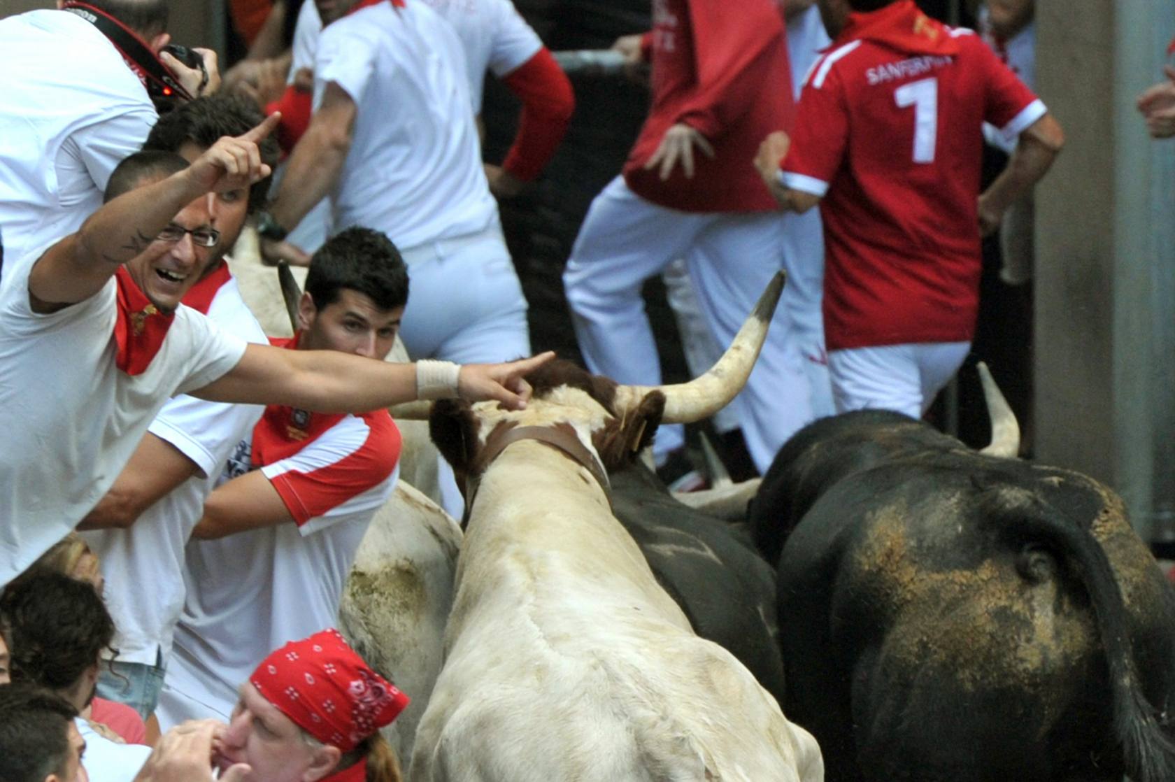
Dramático séptimo encierro
