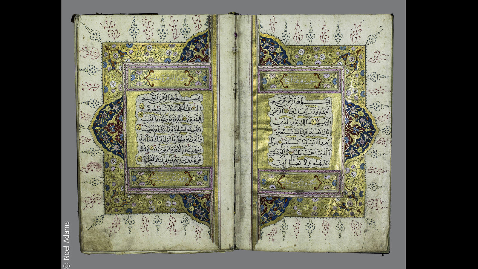 
Manuscrito del Corán, Turquía año 1793, Furusiyya Art Foundation.
