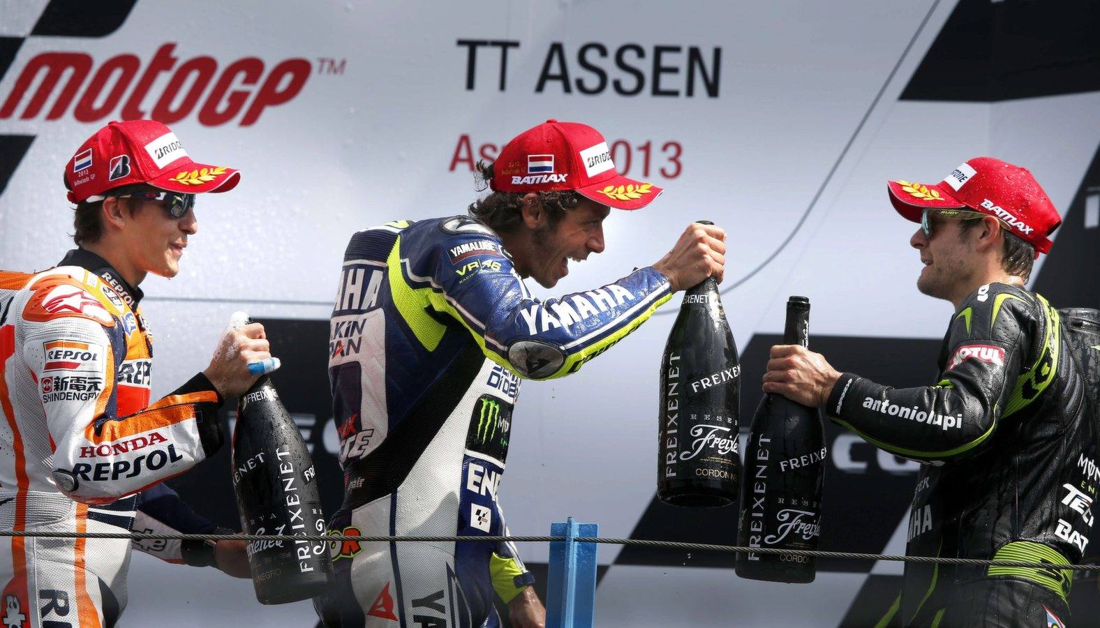 Valentino Rossi consigue en Assen su primera victoria desde Malasia 2010