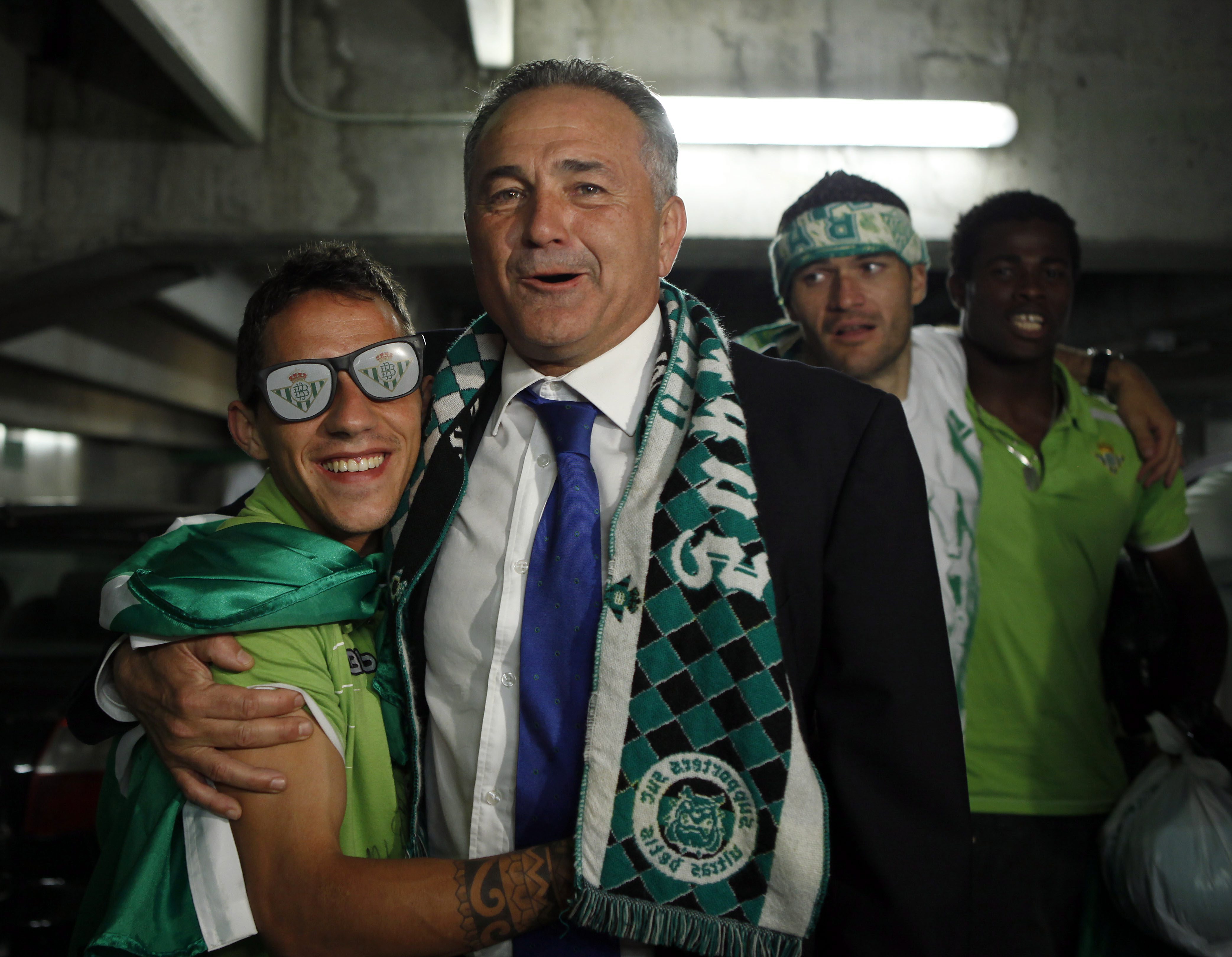 Las mejores im�genes de la celebraci�n del  ascenso del Betis