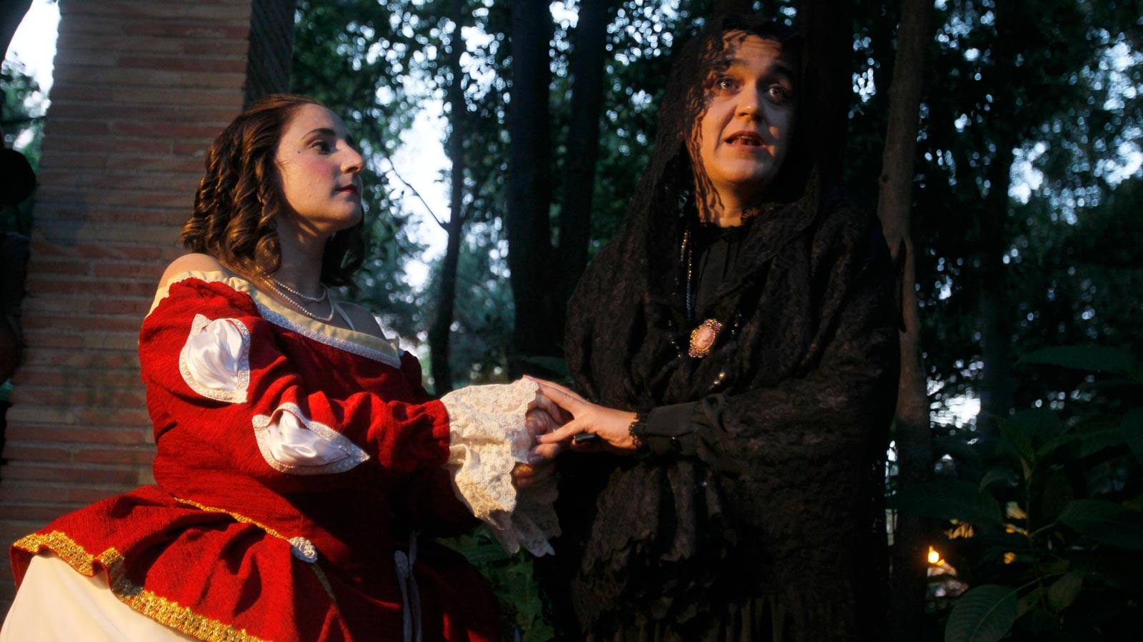 Recorrido de escenificación por el parque