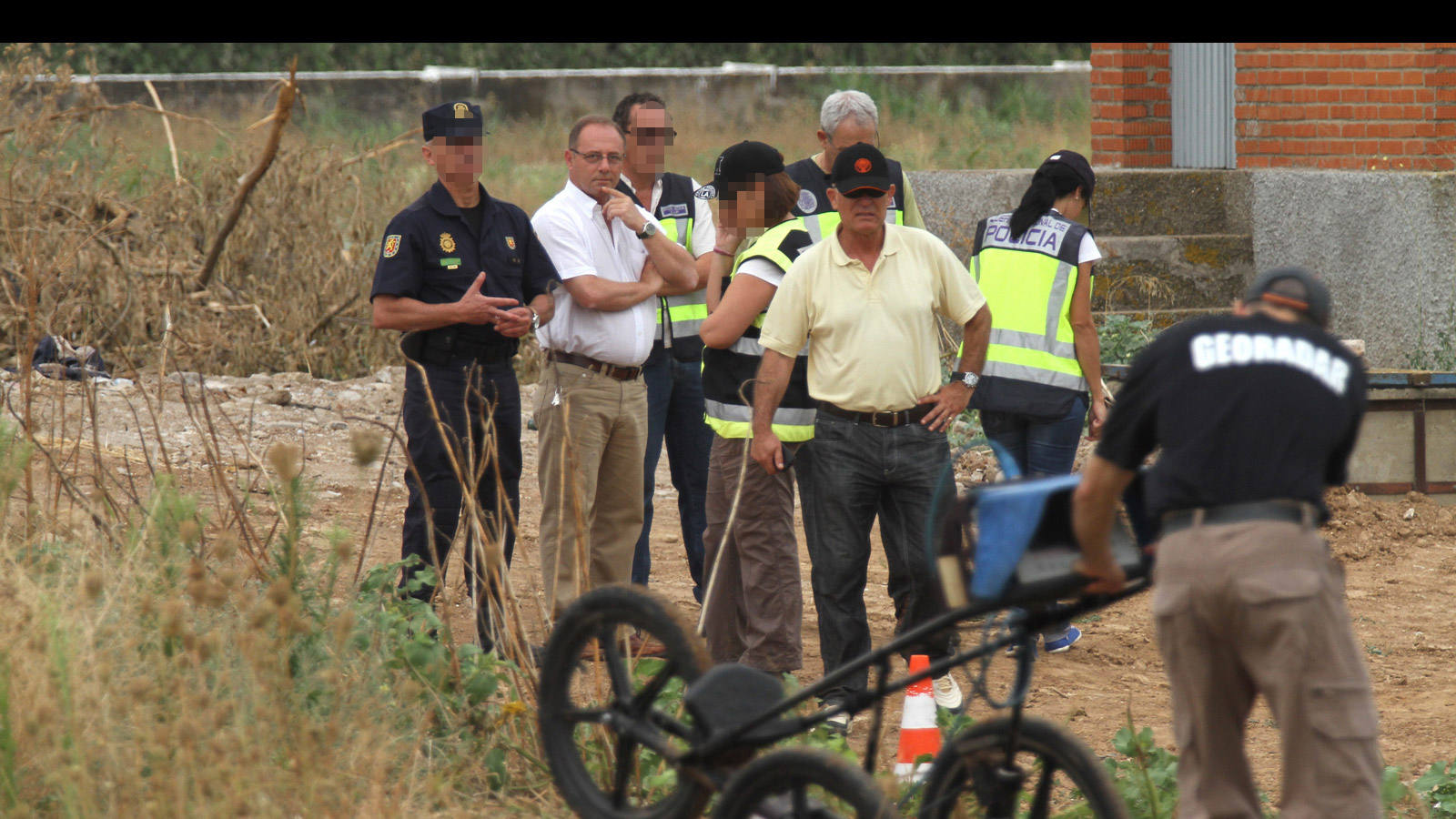 Las tareas de búsqueda de Marta del Castillo se reanudan en la finca de Majaloba, en La Rinconada, utilizando la técnica del georradar