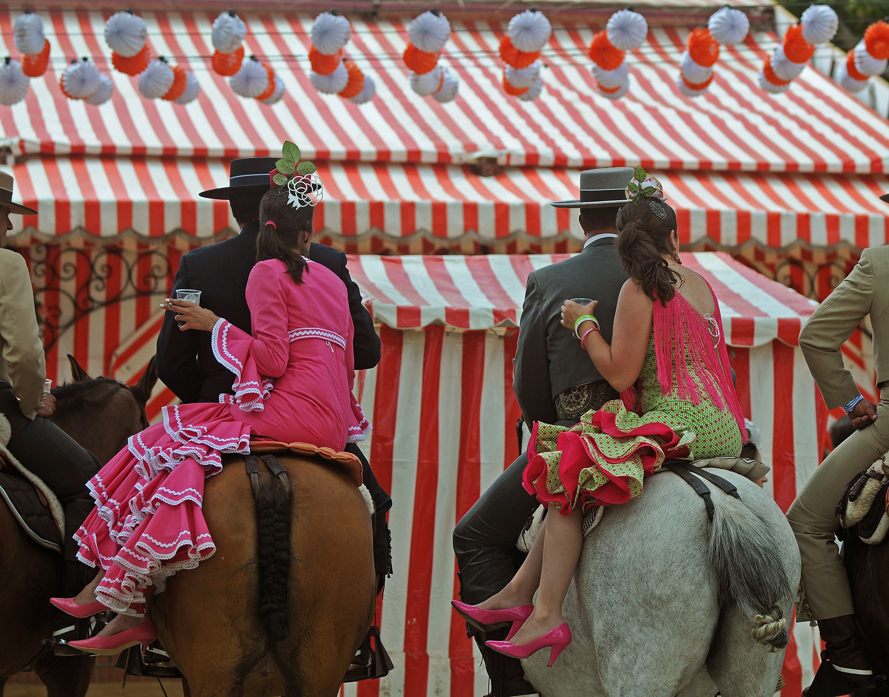 La Feria llega a su ecuador con gran  afluencia de p�blico