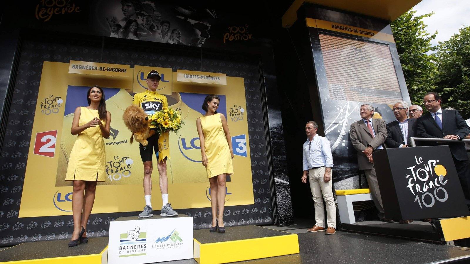 Etapa para Daniel Martin; Froome resiste a pesar de quedarse sin compañeros