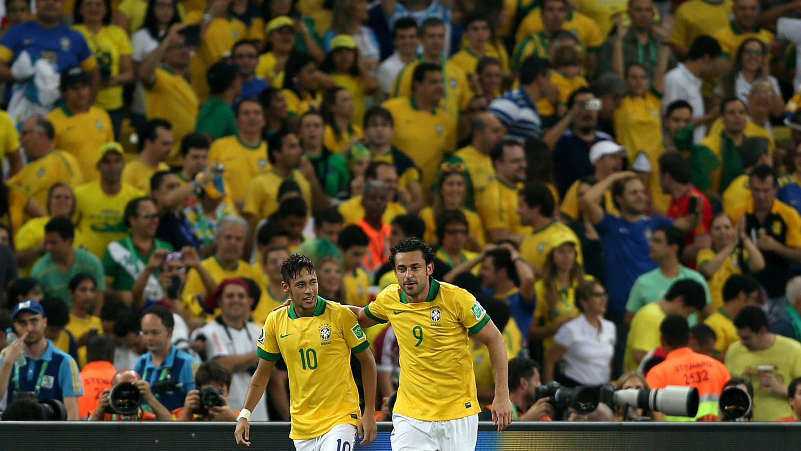 Las imágenes de la final entre Brasil y España