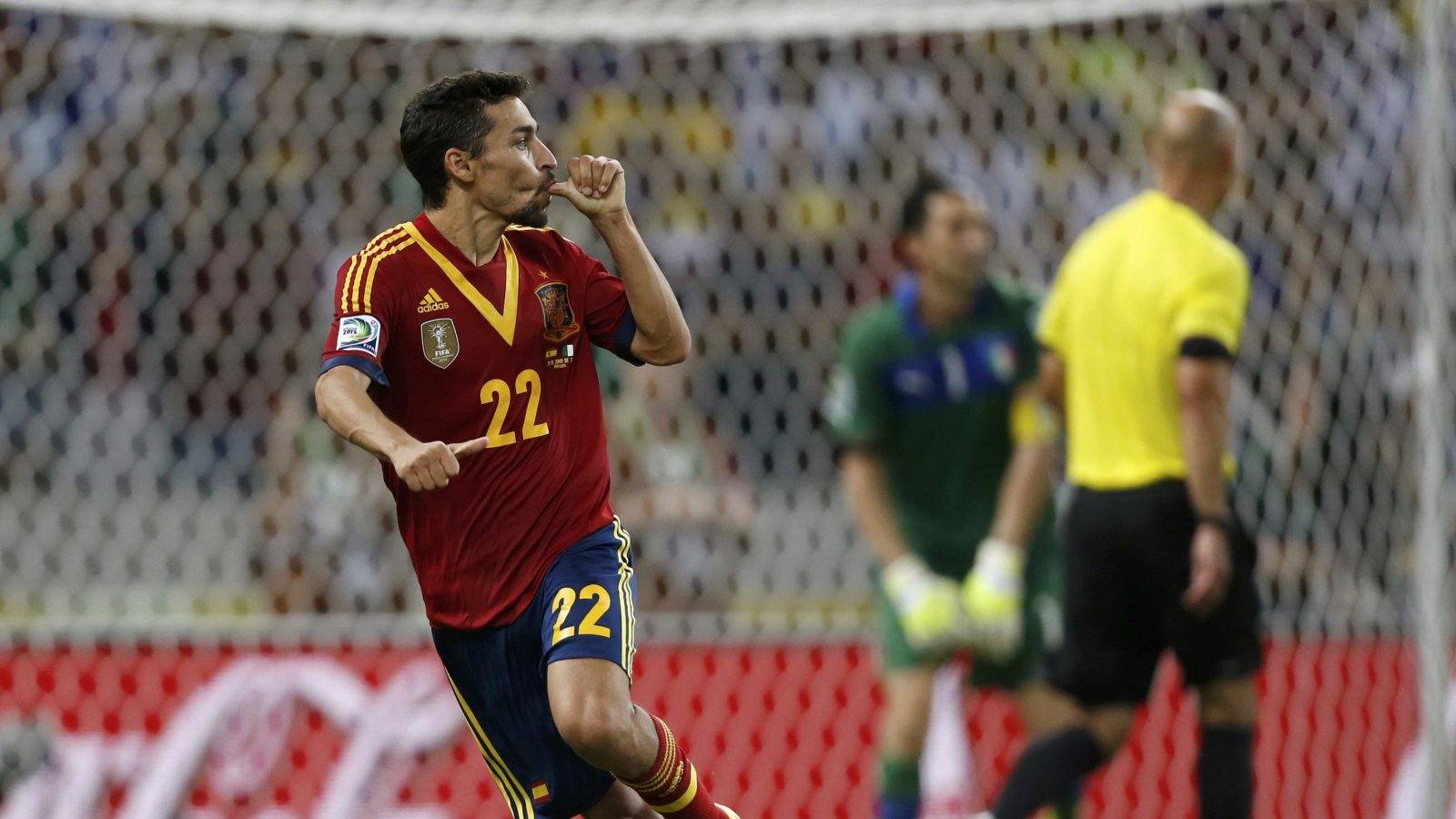 Bonucci falló el séptimo y Jesús Navas marcó el decisivo para sacar el billete a la final soñada contra Brasil en Maracaná