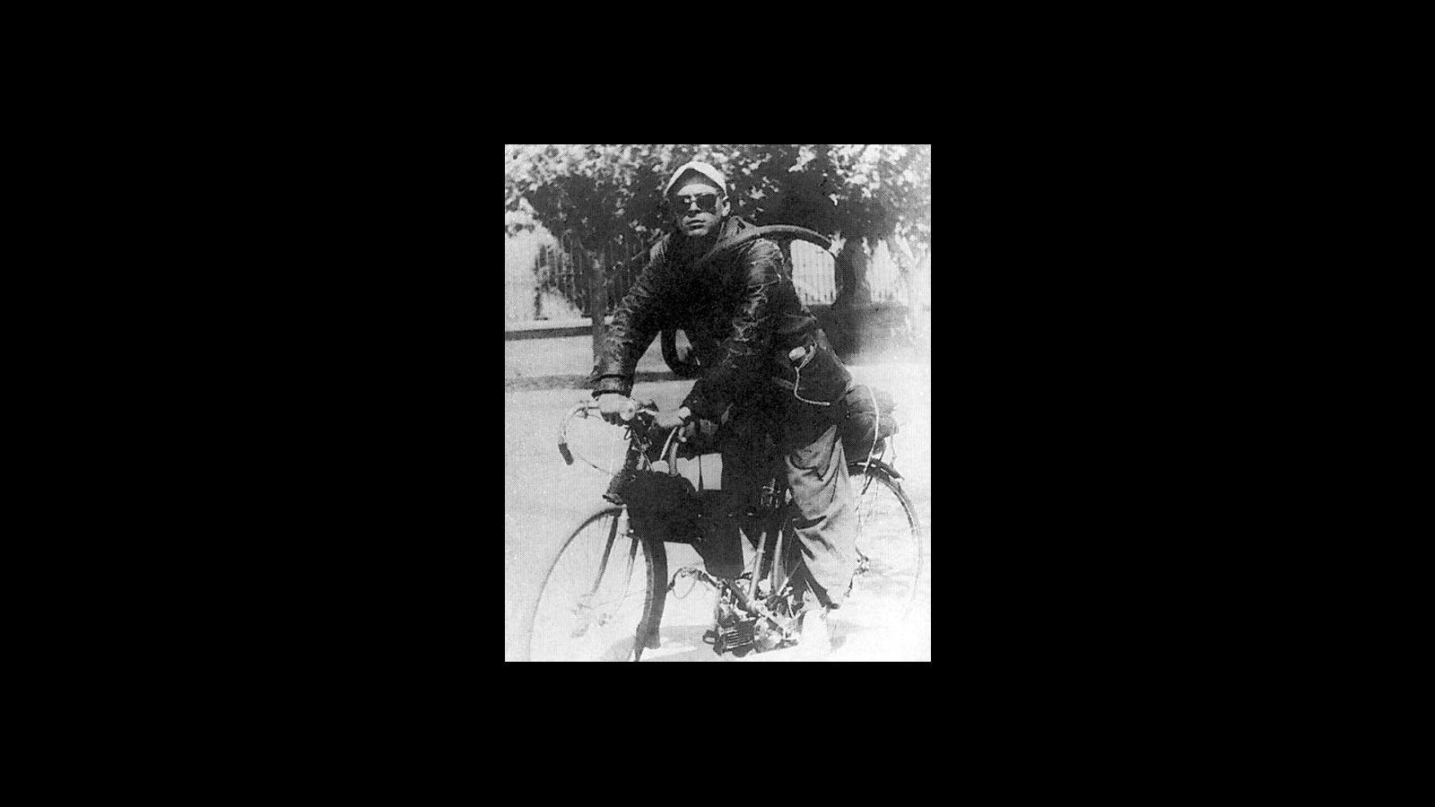 El Che Guevara, durante su viaje por Sudamérica, antes de convertirse en guerrillero de Fidel Castro.