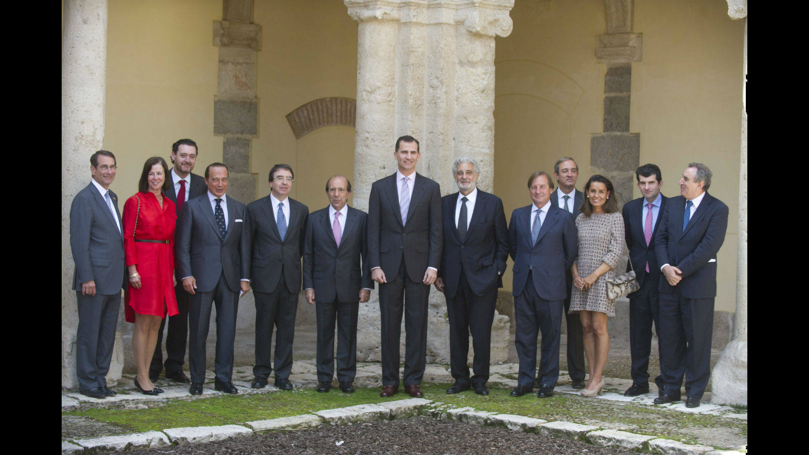 Plácido Domingo recibió de manos de Su Majestad el Príncipe de Asturias el premio Camino Real, en la Universidad de Alcalá