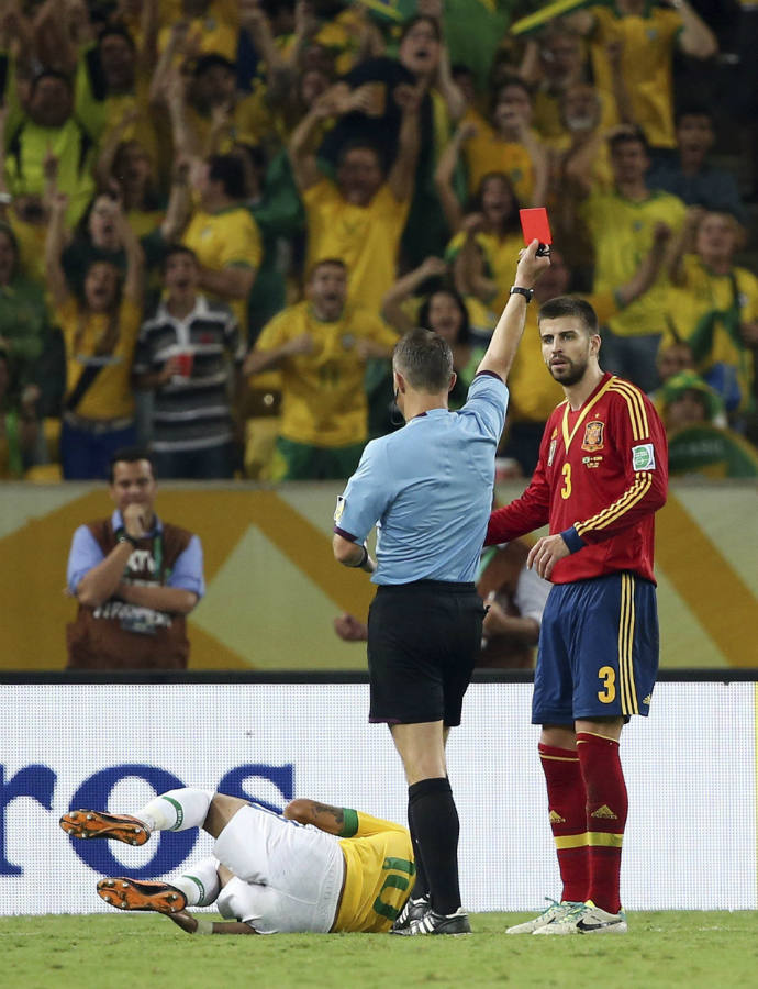 Las imágenes de la final entre Brasil y España