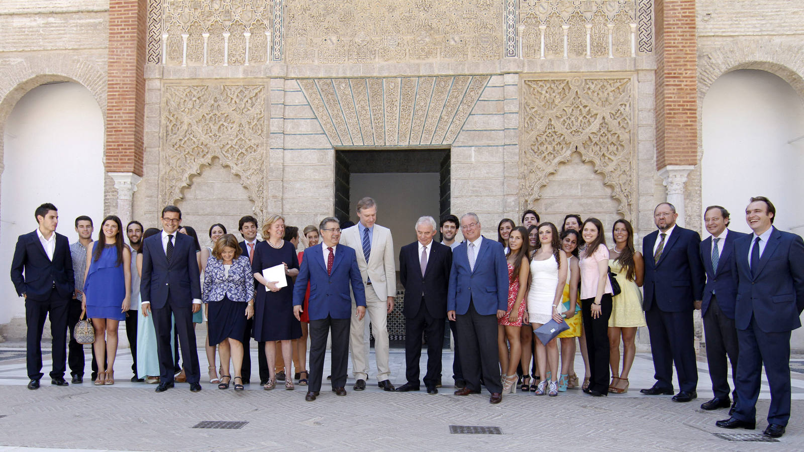 Entrega de premios Talentage de Heineken, en el salon del Almirante del Real Alcazar