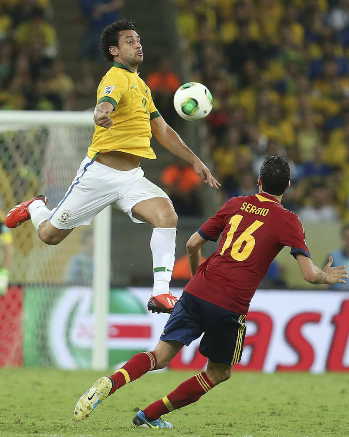 Las imágenes de la final entre Brasil y España