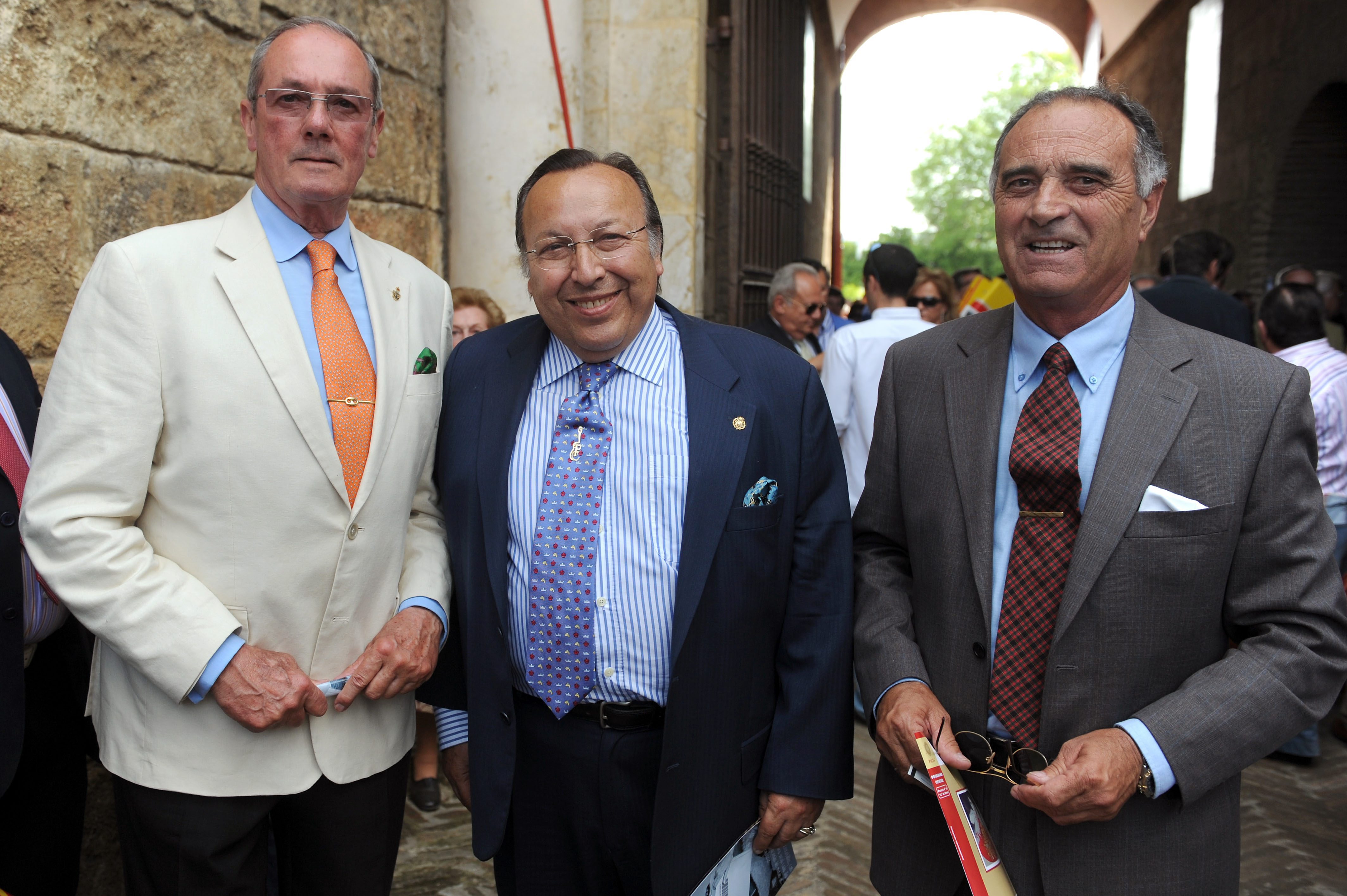Famosos en los toros