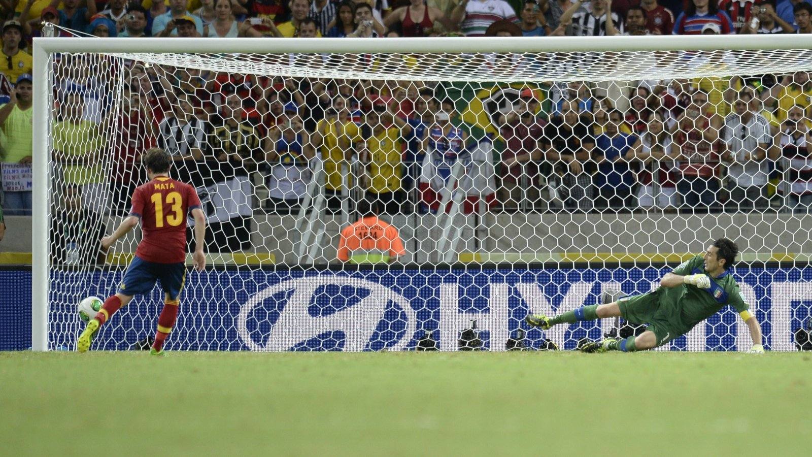 Bonucci falló el séptimo y Jesús Navas marcó el decisivo para sacar el billete a la final soñada contra Brasil en Maracaná