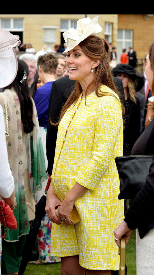 
Catalina de Cambridge ha mantenido el tipo y los tacones durante todo el embarazo
