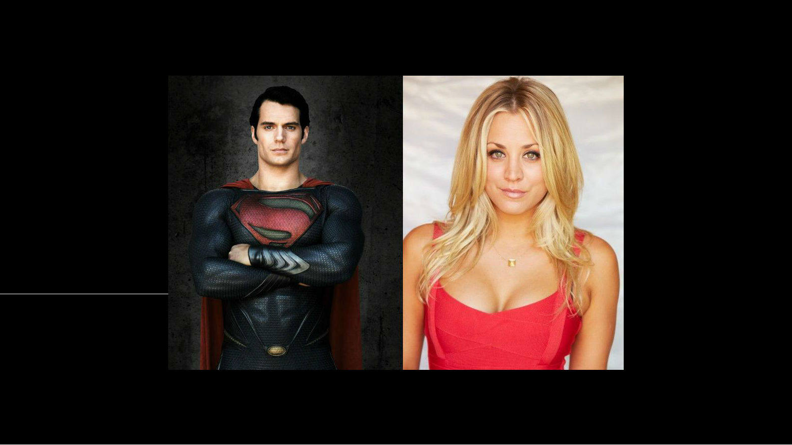 
Kaley Cuoco hace poco que se ha unido a este club al enamorarse de Henry Cavill, Superman
