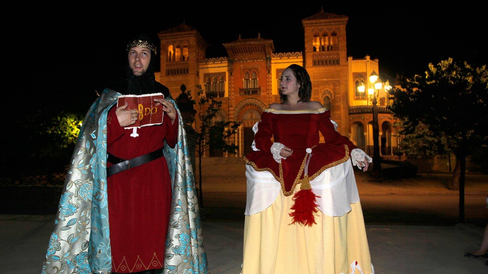 Recorrido de escenificación por el parque