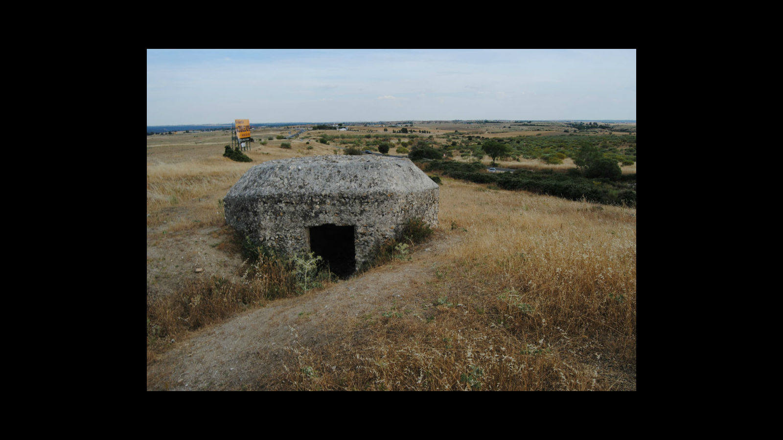 Fuerte construido por las tropas republicanas tras la batalla.