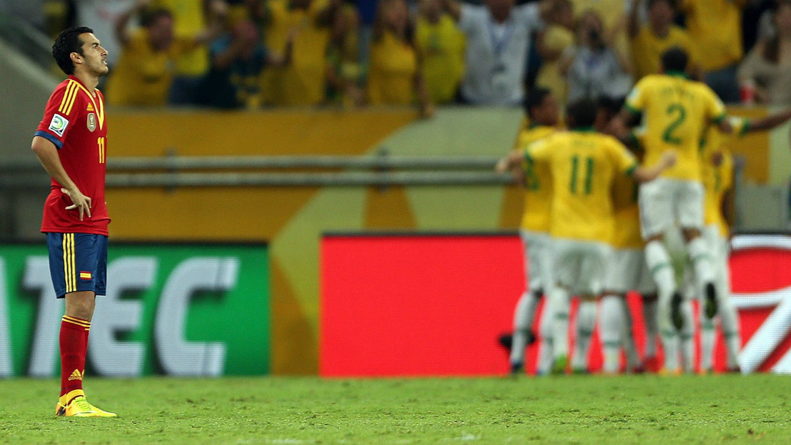 Las imágenes de la final entre Brasil y España