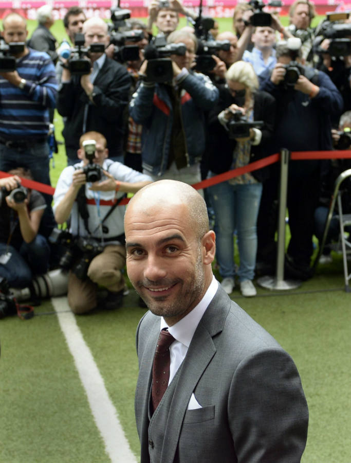 Pep Guardiola, nuevo técnico del Bayern de Múnich