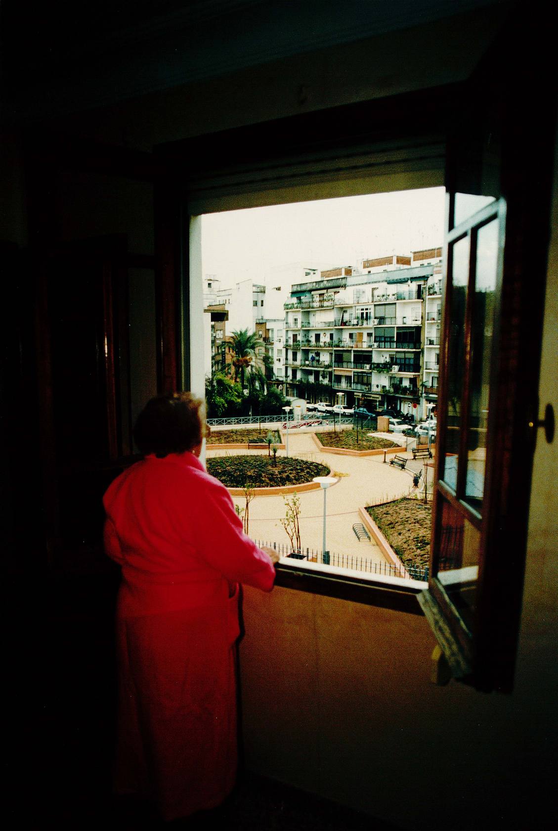 
Vista de Los Remedios desde la casa de una vecina en 1996
