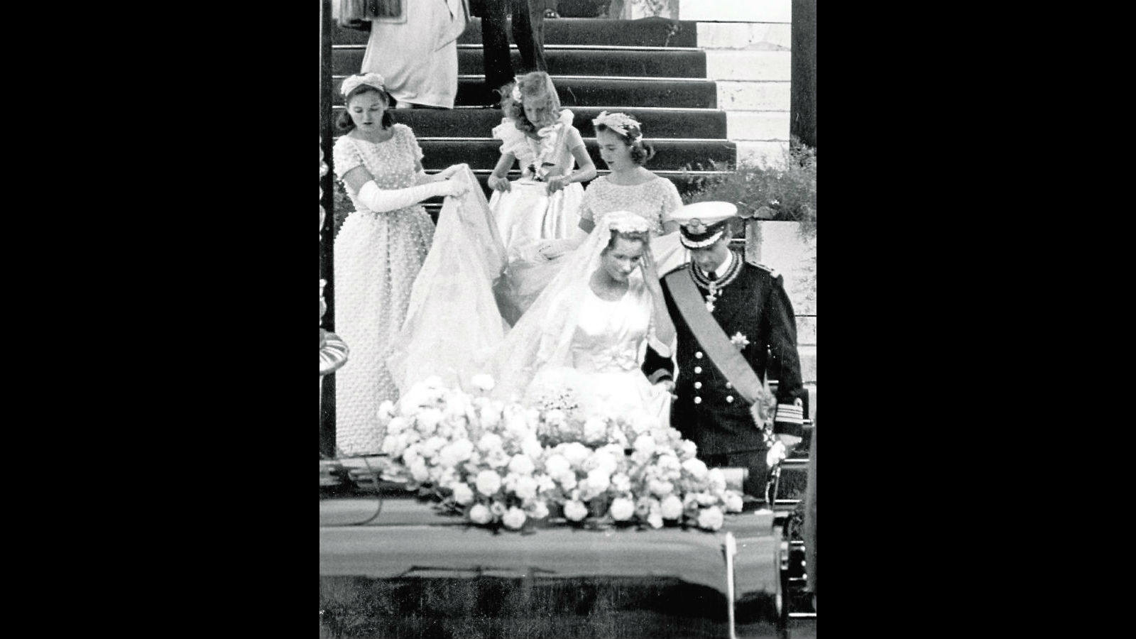 Boda de Alberto de Lieja y Paola Ruffo di Calabria en Bruselas