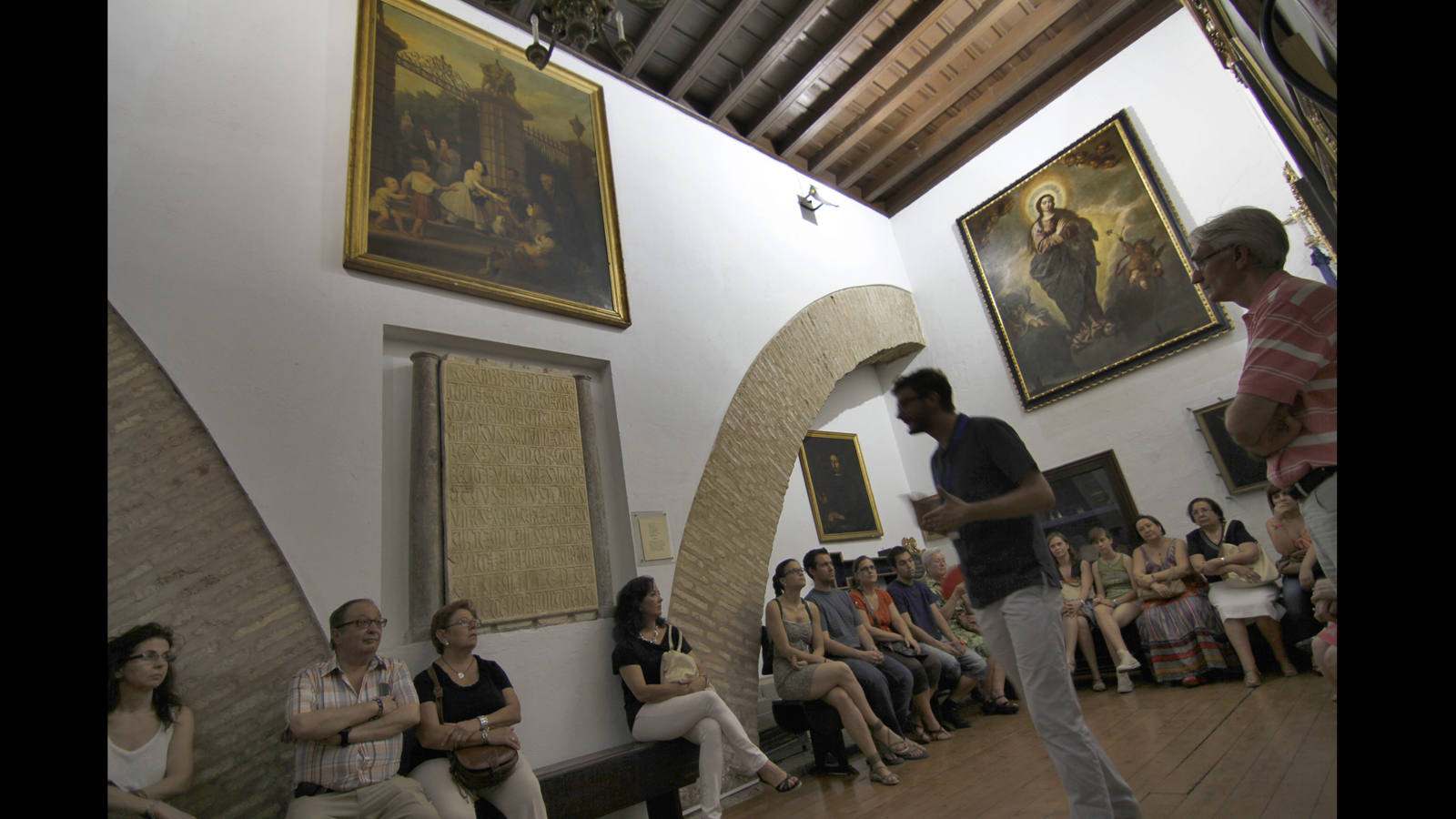La visita pretende convertirse en una experiencia única a través del arte barroco que encierran las paredes del Hospital de la Caridad