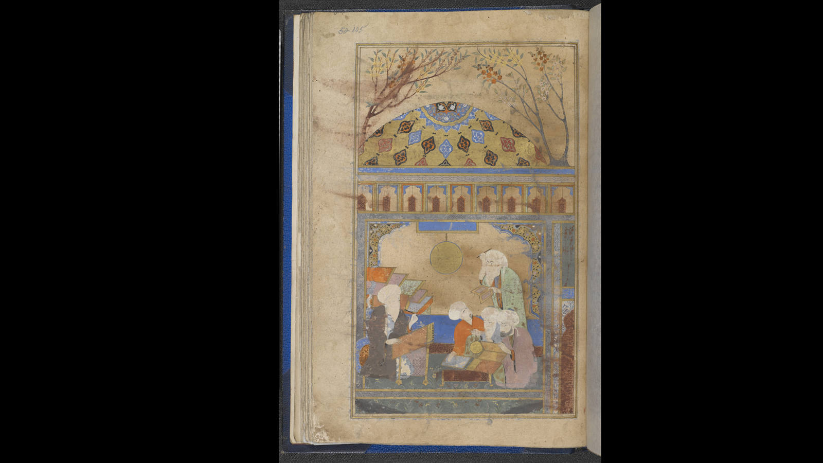 
Manuscrito de Astronomía, Persia, año 1562, British Library, London.
