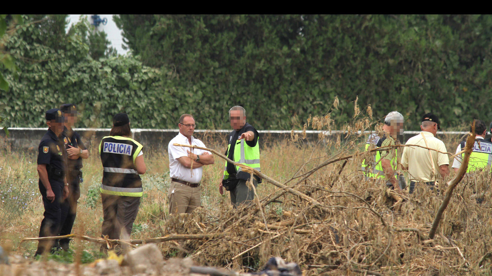 Las tareas de búsqueda de Marta del Castillo se reanudan en la finca de Majaloba, en La Rinconada, utilizando la técnica del georradar