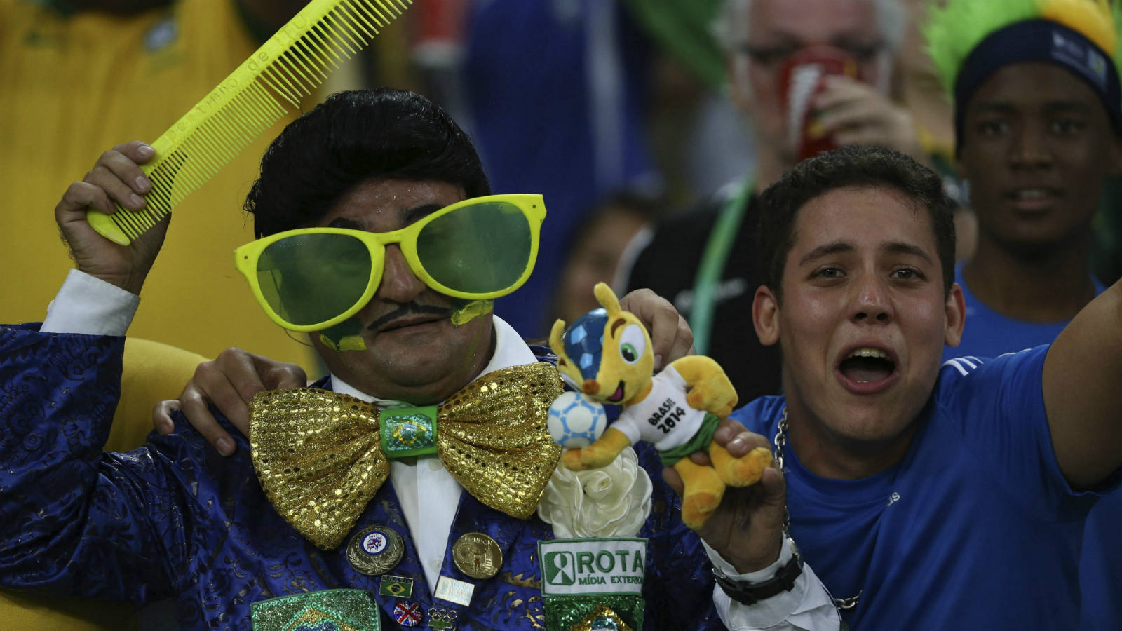 Las imágenes de la final entre Brasil y España